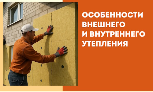 Какие особенности внешнего и внутреннего утепления в Кизилюрте
