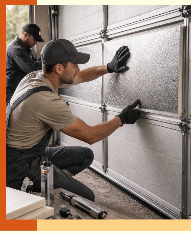 Утепление гаражных ворот в Кизилюрте качественно и надежно
