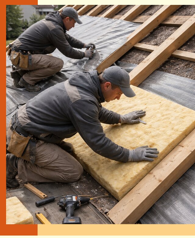 Профессиональное утепление крыши в Кизилюрте качественно и надежно