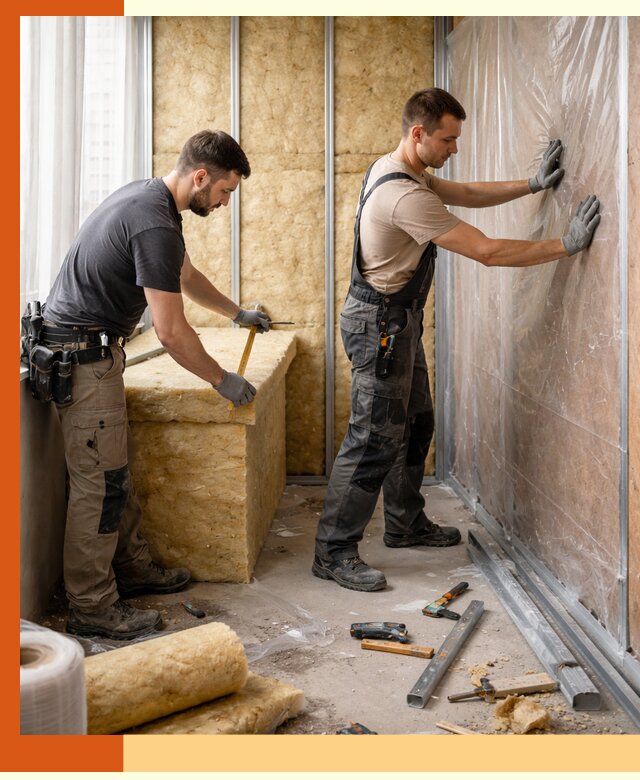 Профессиональное утепление лоджии в Кизилюрте эффективно и надежно