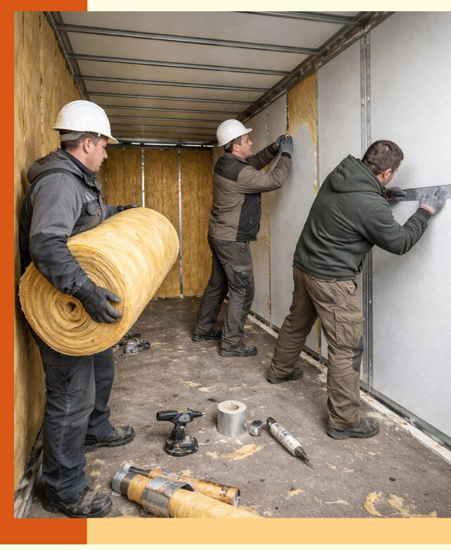 Утепление рефрижераторного контейнера в Кизилюрте профессионально и надежно