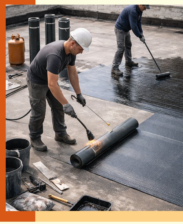 Гидроизоляция кровли в Кизилюрте — надежная защита от протечек