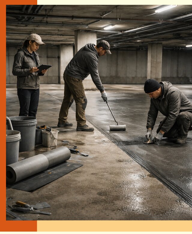 Гидроизоляция паркинга в Кизилюрте: качественная защита зданий