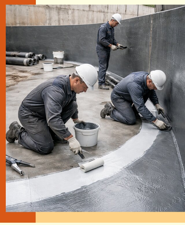 Гидроизоляция резервуара для топлива в Кизилюрте